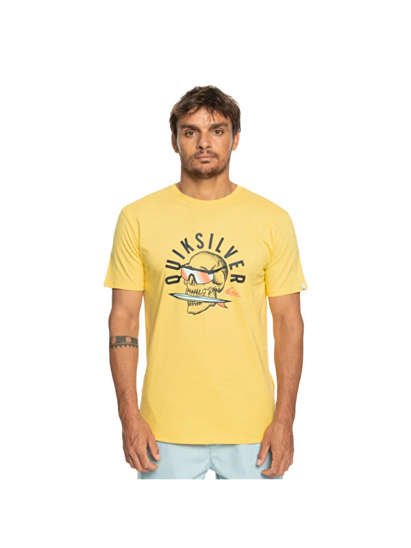 Quiksilver Corebubble Erkek Mor Tişört