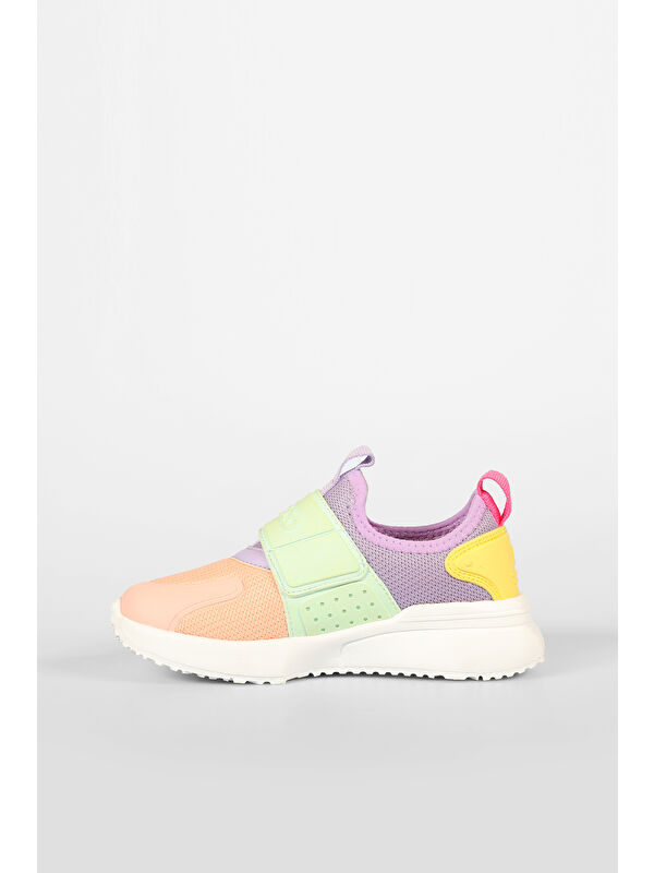 Crazy Basic Kız Çocuk Pudra Spor Ayakkabı - Görsel 3