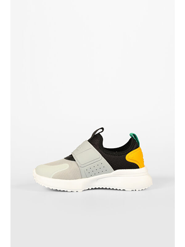 Crazy Basic Erkek Çocuk Gri Spor Ayakkabı - Görsel 3