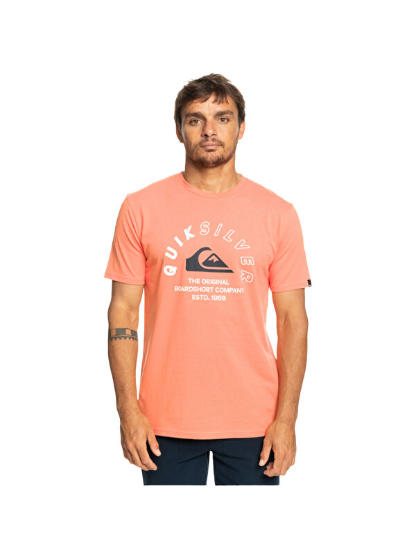 Quiksilver Qssurflockup Erkek Kırmızı Tişört