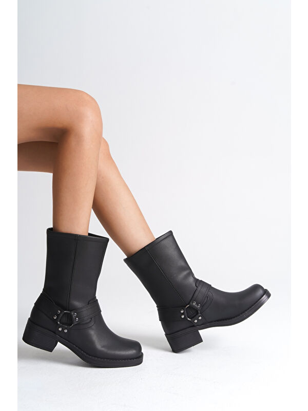 Yuvarlak Akseusarlı Motorcu Bot - Görsel 2