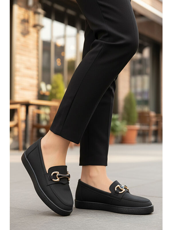 Ayakmod Siyah Ayakmod Hafif Kadın Casual Ayakkabı B-04 Z