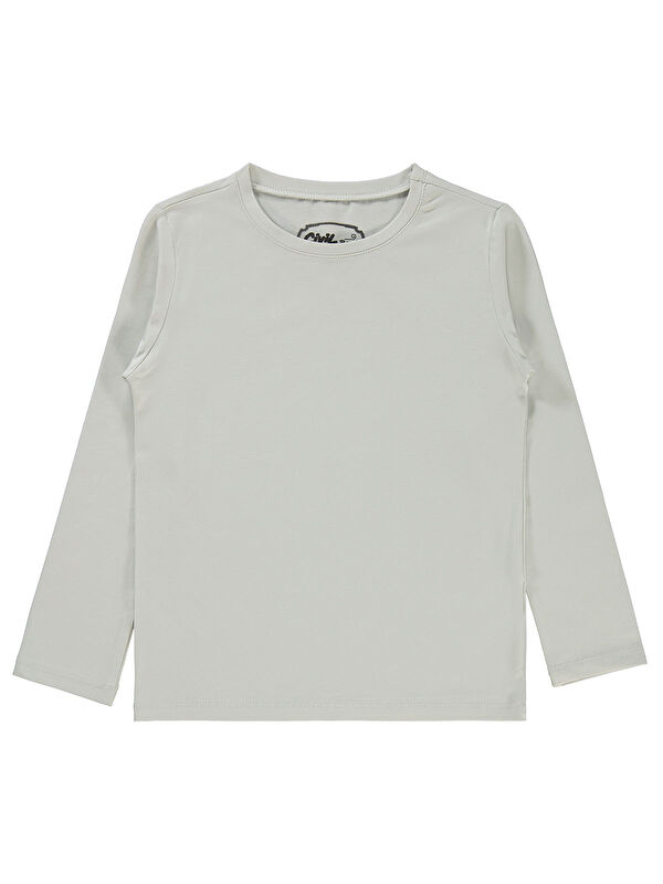 Civil Boys Erkek Çocuk Sweatshirt 6-9 Yaş Açık Gri