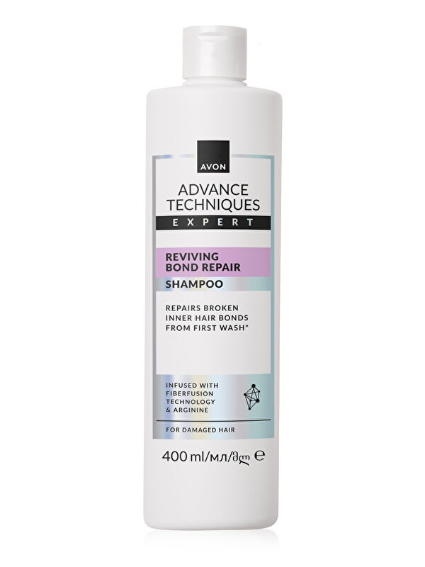 AVON Advance Techniques Expert Saç Bağlarını Güçlendiren Canlandırıcı Şampuan 400ml
