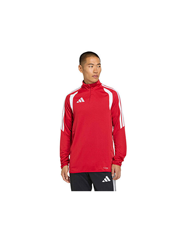 Adidas Tiro26L Tr Top Erkek Futbol Antrenman Uzun Kollu Tişört JY9694 Kırmızı