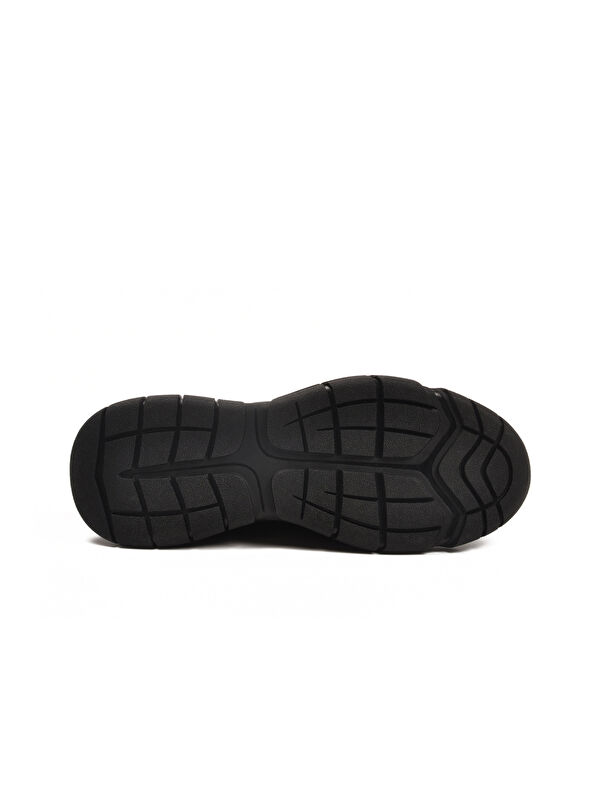 Siyah Floter Hakiki Deri Dar Kalıp Erkek Casual Ayakkabı 260037 M - Görsel 6