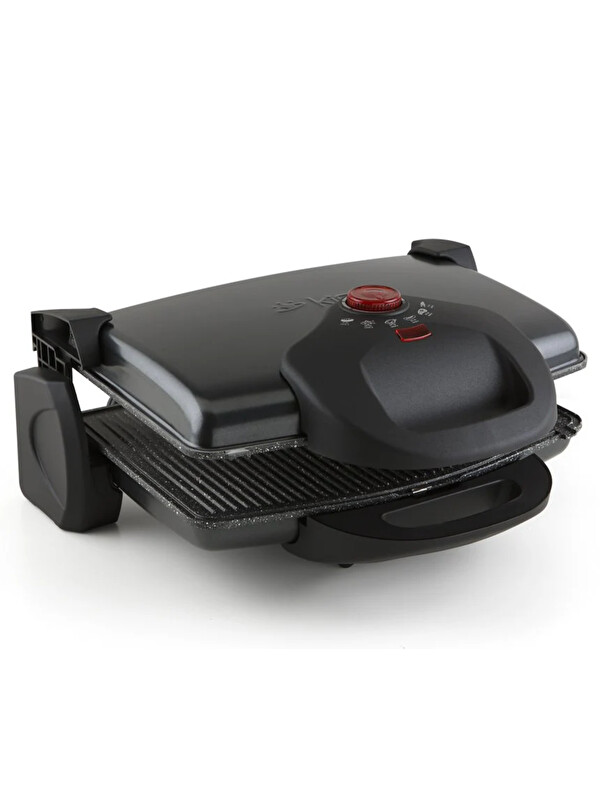 King P637Y GrillMax Tost Makinesi - Siyah