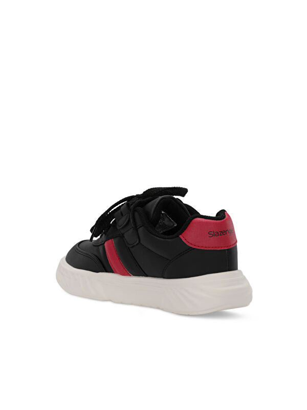 NIGEL Erkek Çocuk Günlük Ayakkabı Siyah / Kırmızı - Görsel 4