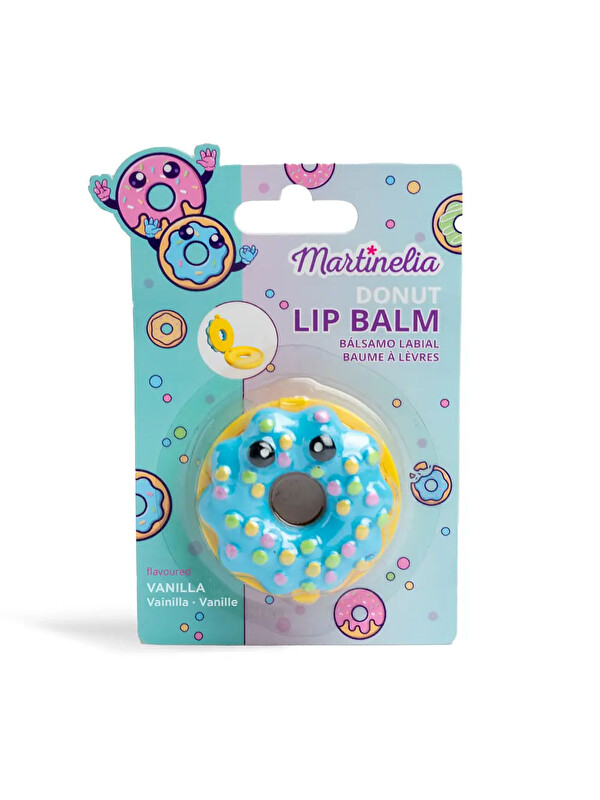 Martinelia World Donut Anahtarlık Şeklinde Dudak Balmı Vanilya 68137