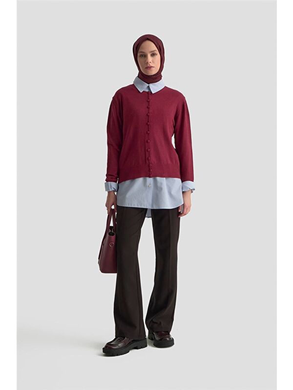 ARMİNE Flare Pantolon 25Kd1303 Siyah