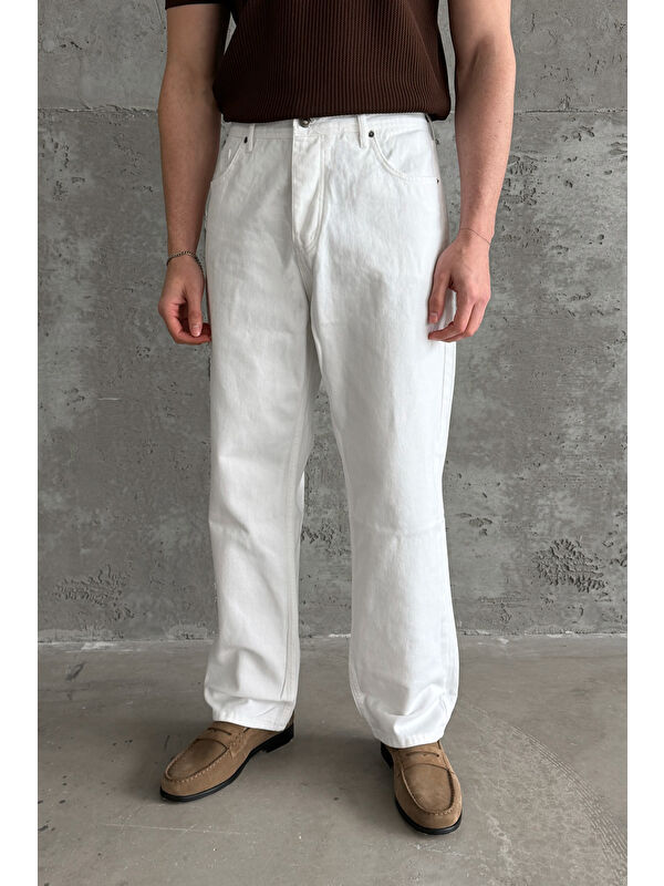 HYMAN Erkek Regular Jean Pantolon
