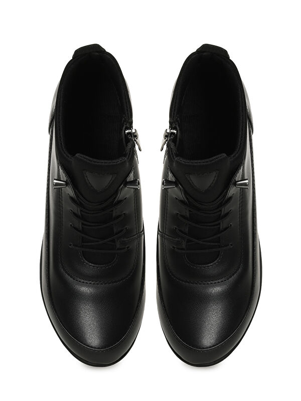 167074.Z5PR Siyah Kadın Dolgu Topuk Bot - Görsel 5