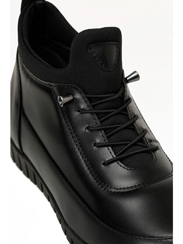 167074.Z5PR Siyah Kadın Dolgu Topuk Bot - Görsel 8