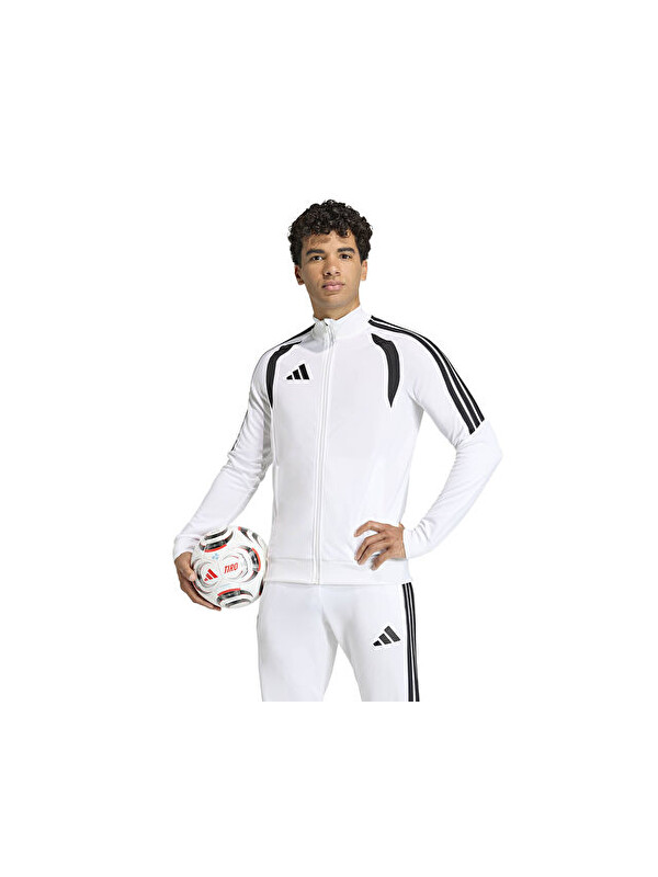 Adidas Tiro 26 League Tr Jkt Erkek Futbol Kamp Ceketi KC1278 Beyaz