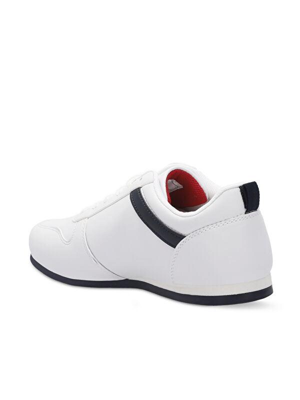 LOTUS I Erkek Beyaz / Lacivert Günlük Spor Ayakkabısı - Görsel 4
