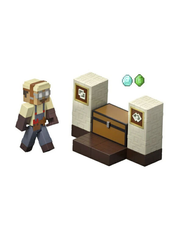 Minecraft 3.25" Figürler - İkili Paket GTT53-JKK08