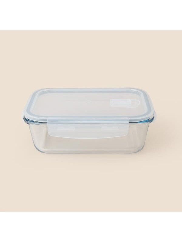 Evidea Kitchen Olea Cam Saklama Kabı - Şeffaf - 1040 ml
