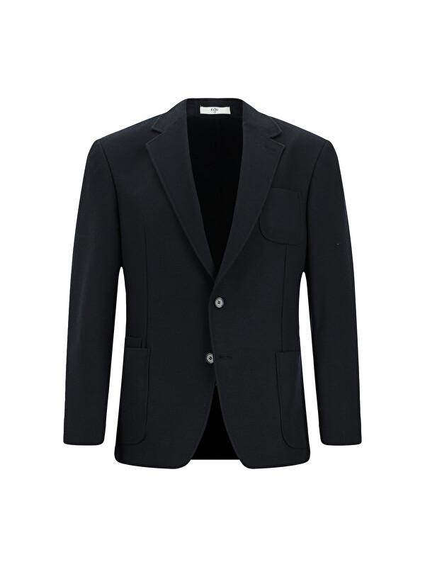 Kiğılı Muscle Fit Elastanlı Spor Blazer Ceket