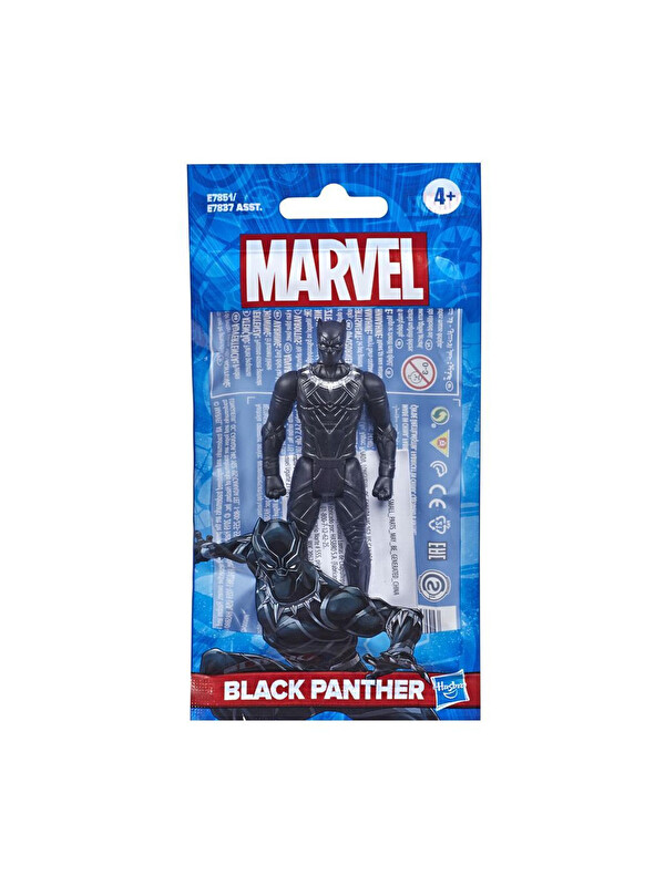 Captain Marvel Marvel Aksiyon Figürleri 9,5 cm Black Panther E7837-E7851