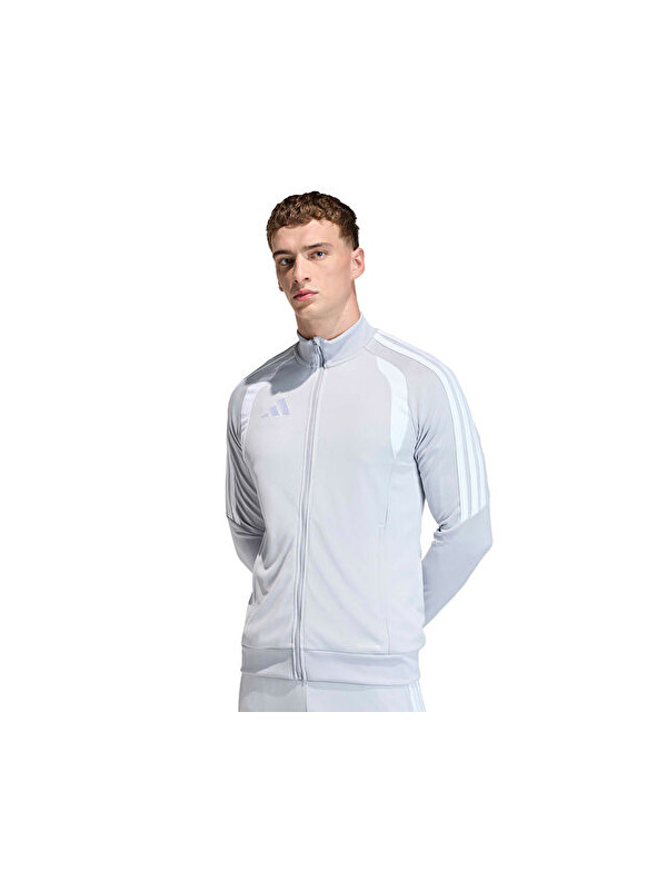 Adidas Tiro26L Tr Jkt Erkek Futbol Kamp Ceketi JY7204 Gri