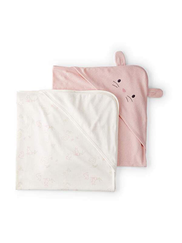 Carter's Kız Bebek Pembe Havlu