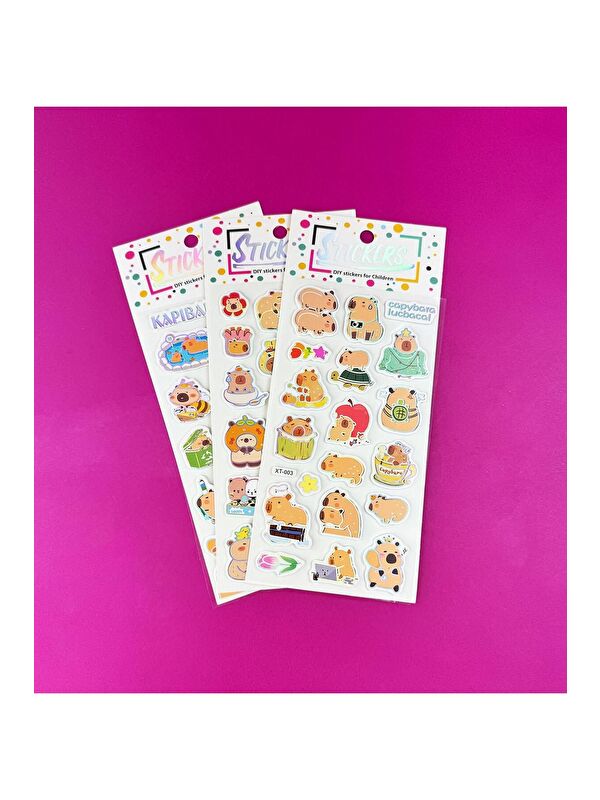 Bam Hediyelik Eşya 3 lü Kabartmalı  Sticker