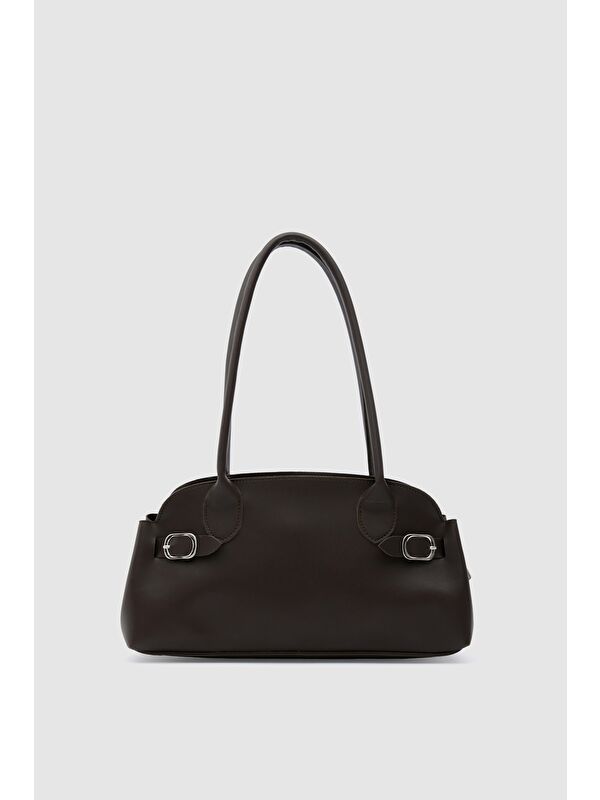 Shulebags Andiamo Vintage Baget Çanta Kahve