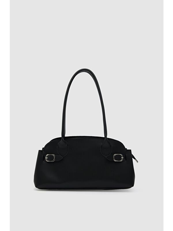 Shulebags Andiamo Vintage Baget Çanta Siyah