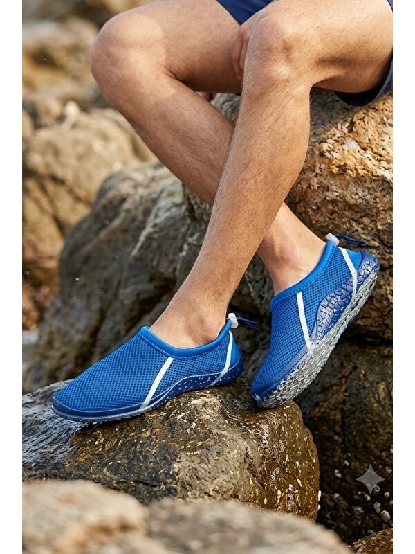 MODAFRATO BEACH-70 Unisex Aqua Deniz Ayakkabısı Suya Dayanıklı Kaydırmaz Taban Sörf Havuz Plaj Ayakkabısı