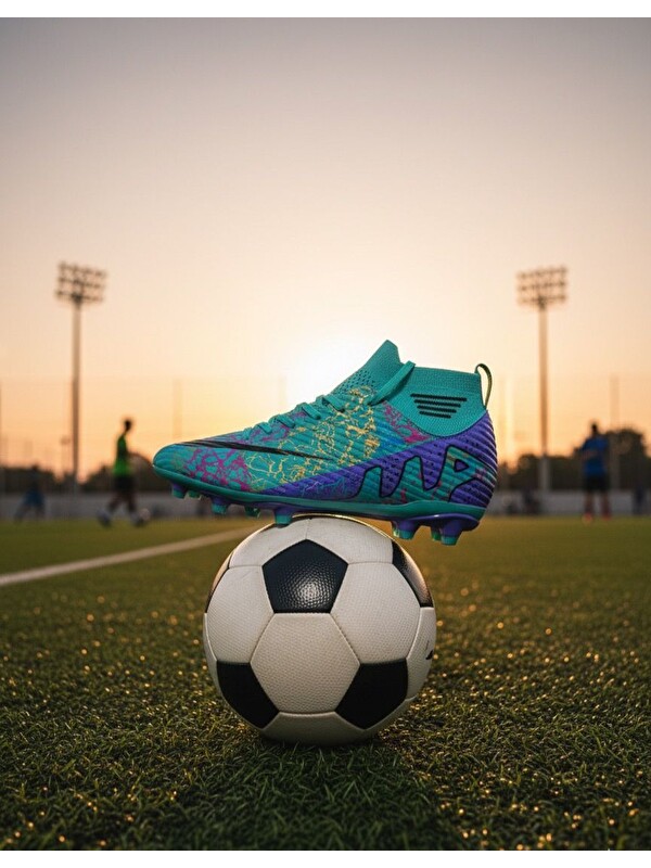 Slipcat Çoraplı Krampon Çim Ve Halı Saha Futbol Ayakkabısı