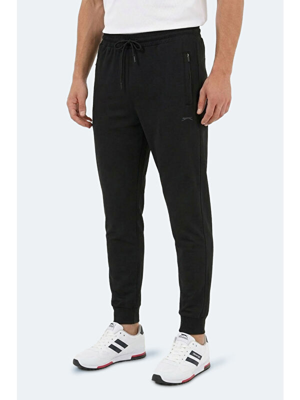 SLAZENGER NOAKS Erkek Siyah Eşofman Altı