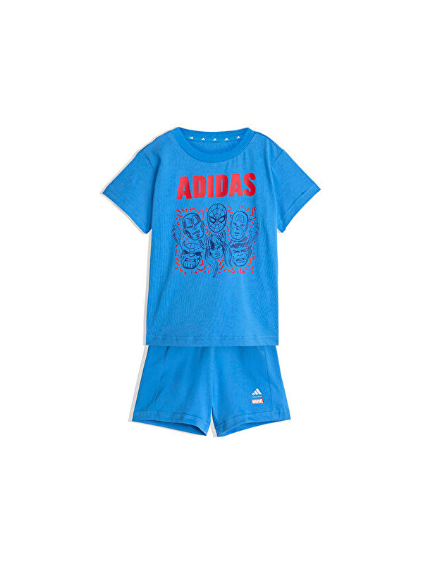 Adidas i Marvel Av T Set Bebek Günlük Eşofman Takımı JZ3552 Mavi