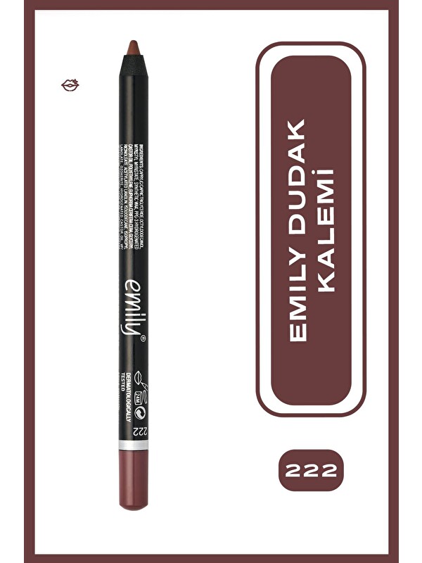 GOLDEN ROSE Emily Long Lasting Lip Pencil No: 222 - Dudak Kalemi