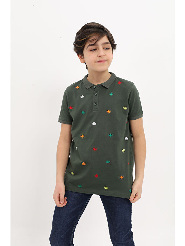 Toontoykids Erkek Çocuk Nakışlı Tişört