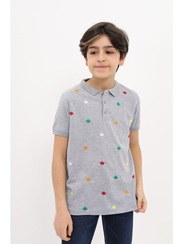 Toontoykids Erkek Çocuk Nakışlı Tişört