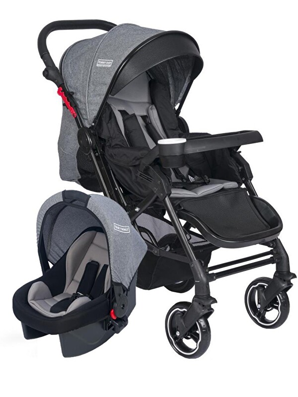 TOMMYBABY Tornado Travel Çift Yönlü Bebek Arabası Seyahat Sistem Puset
