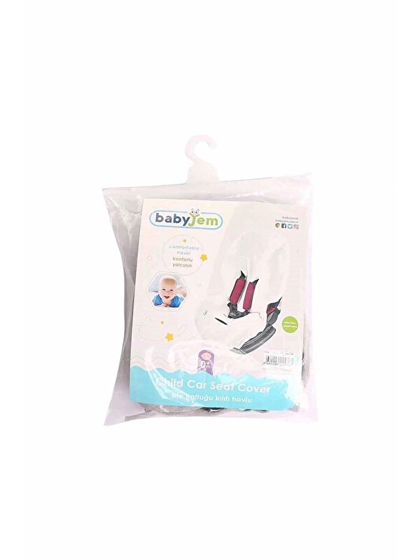 Babyjem Terleme Önleyici Örme Havlu Oto Koltuğu Kılıfı 684 Beyaz Outlet