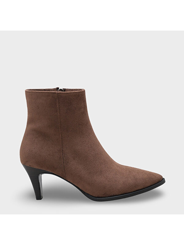 Silva Kadın Sivri Burun Kahverengi Bot - Görsel 2