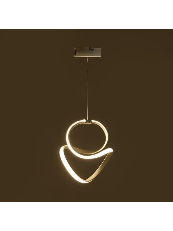 Nisa Luce Led Avize - Beyaz - 70 cm