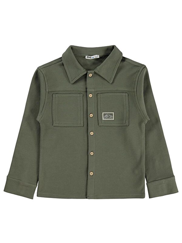 Civil Boys Basic 6-9 Yaş Gömlek - Haki