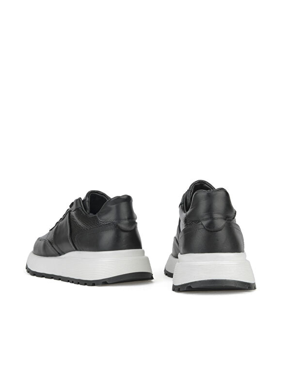 Erkek Hakiki Deri Ayakkabı 1531023Z1001 Siyah - Görsel 4