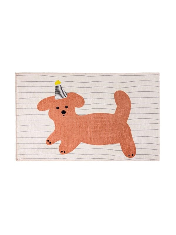 Evidea Soft Dog Banyo Paspası - Ekru - 50x80 cm