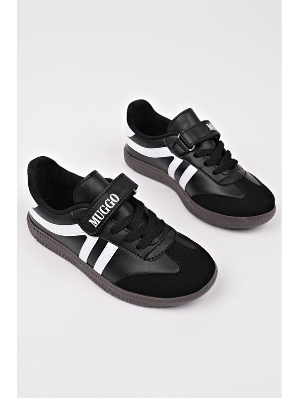 DUDLEY Günlük Ortopedik Bağcıklı Ve Cırtlı Çocuk Sneaker Spor Ayakkabı - Görsel 3