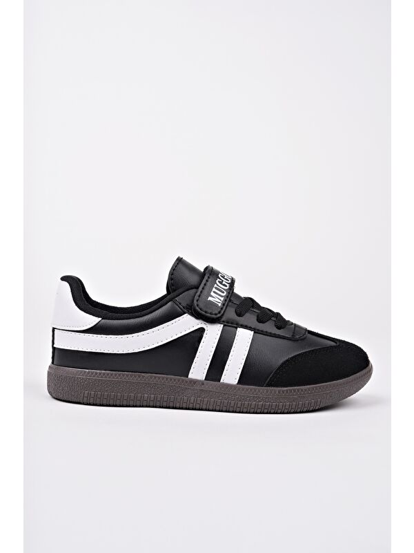 DUDLEY Günlük Ortopedik Bağcıklı Ve Cırtlı Çocuk Sneaker Spor Ayakkabı - Görsel 5