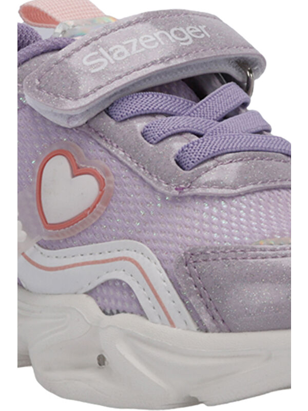 KLARION Kız Çocuk Cırt Cırtlı Mor / Pembe Günlük Spor Ayakkabısı - Görsel 7