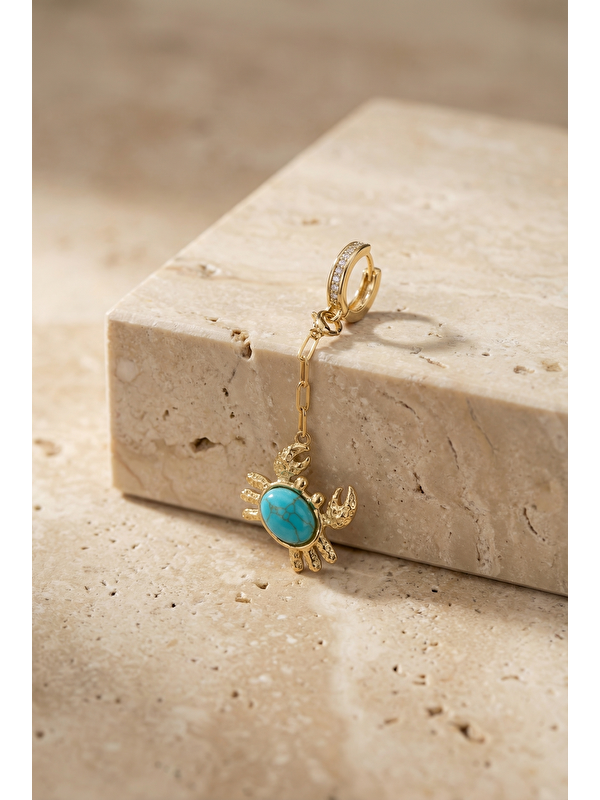 Katia And Bony Taşlı Yengeç Bikini Charm Gold