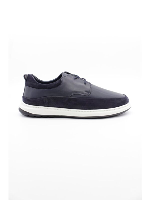 %100 Deri Bağcıklı Casual Ayakkabı 1033250117 - Görsel 2