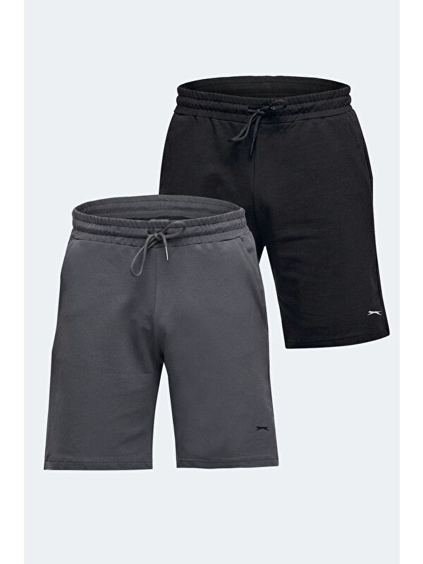SLAZENGER VARDAH 2 Lİ SET Erkek Cepli  Şort