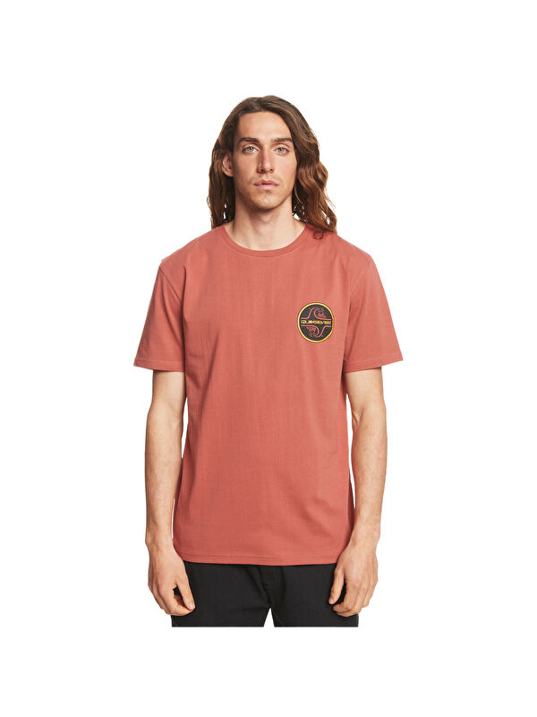Quiksilver Quikwords Erkek Kırmızı Tişört