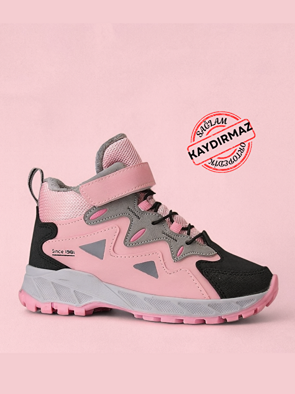 Casabony Pembe Outwear Konçlu Kız Çocuk Bot